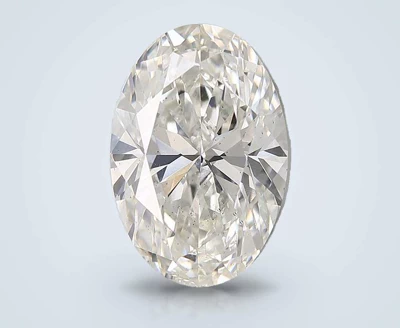 15.01ct G SI1 Rare Carat Ideal Cut Oval Lab Grown Diamond