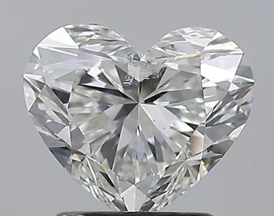 1.71ct G SI2 Rare Carat Ideal Cut Heart Diamond