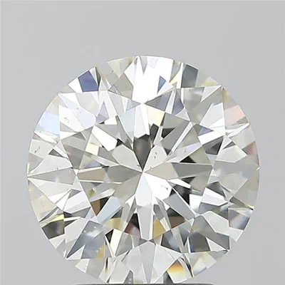 2.52ct I VS2 Rare Carat Ideal Cut Round Diamond