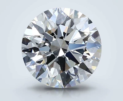 3.03ct F VS2 Rare Carat Ideal Cut Round Lab Grown Diamond