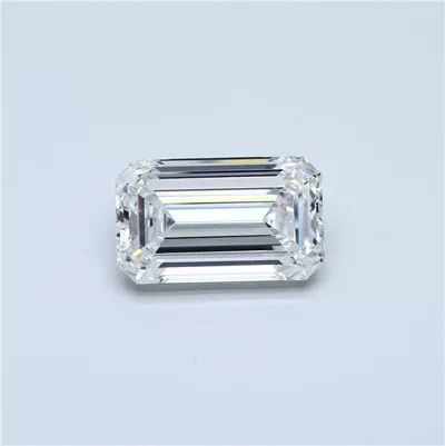 9.12ct D IF Rare Carat Ideal Cut Emerald Diamond