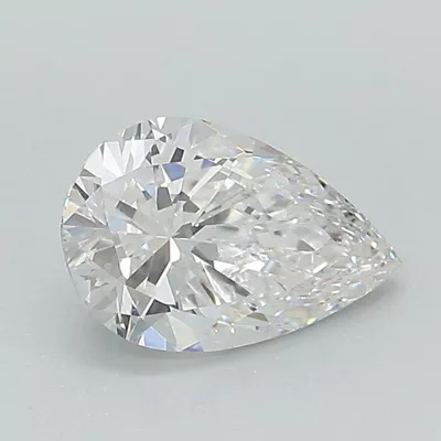 1.09ct D VS1 Very Good Cut Pear Lab Grown Diamond