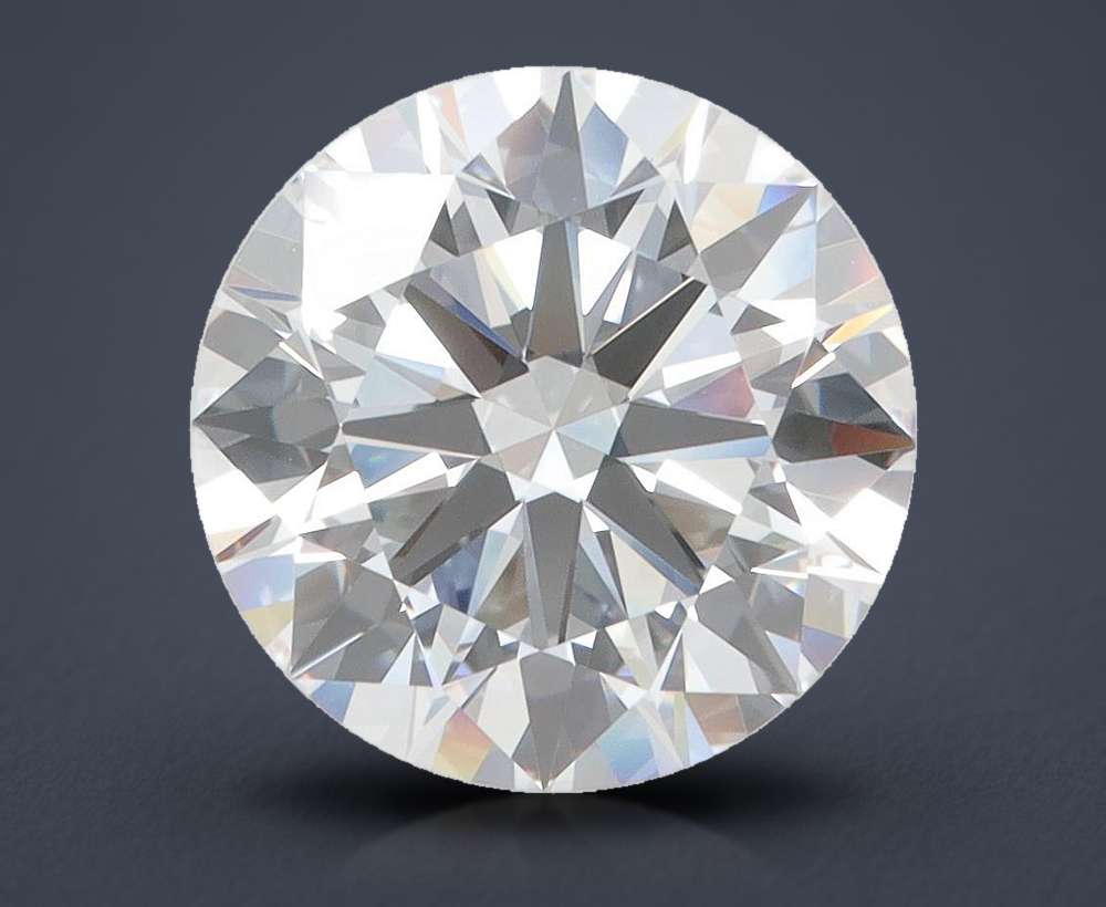 4.00ct D VVS2 Rare Carat Ideal Cut Round Lab Grown Diamond