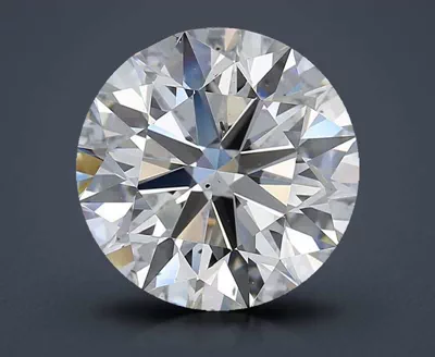 4.04ct E SI1 Rare Carat Ideal Cut Round Diamond