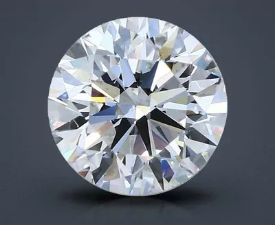 2.52ct D SI1 Rare Carat Ideal Cut Round Diamond