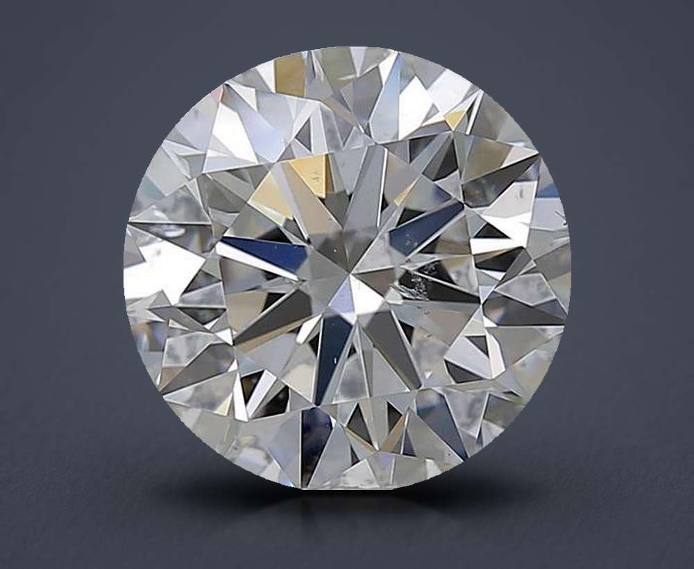 5.55ct E SI1 Rare Carat Ideal Cut Round Diamond
