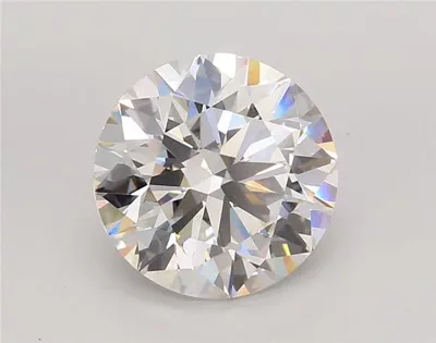 3.02ct E VS1 Rare Carat Ideal Cut Round Lab Grown Diamond