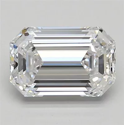 1.17ct D VS1 Rare Carat Ideal Cut Emerald Lab Grown Diamond