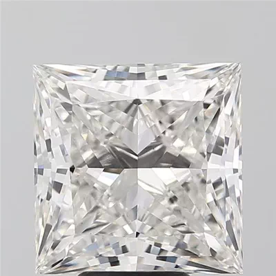7.04ct G VS1 Rare Carat Ideal Cut Princess Lab Grown Diamond