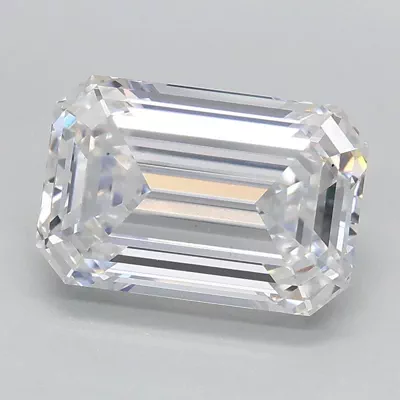 2.05ct E VS1 Rare Carat Ideal Cut Emerald Lab Grown Diamond