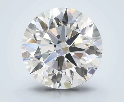 4.21ct D VVS1 Rare Carat Ideal Cut Round Lab Grown Diamond