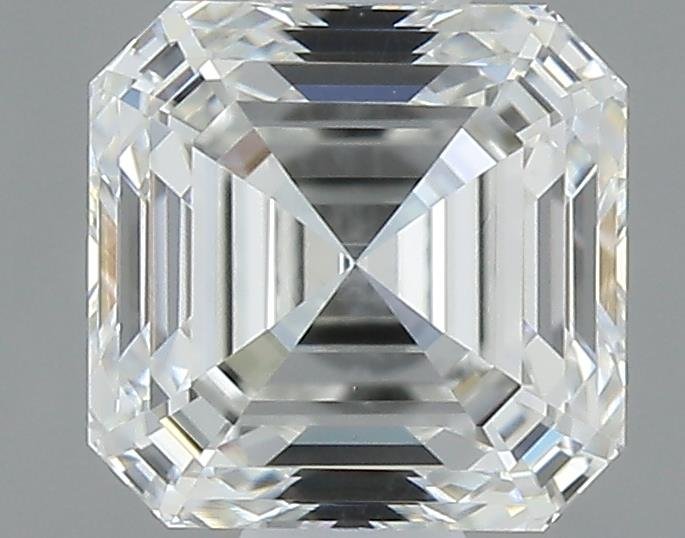 0.62ct H SI1 Rare Carat Ideal Cut Asscher Diamond