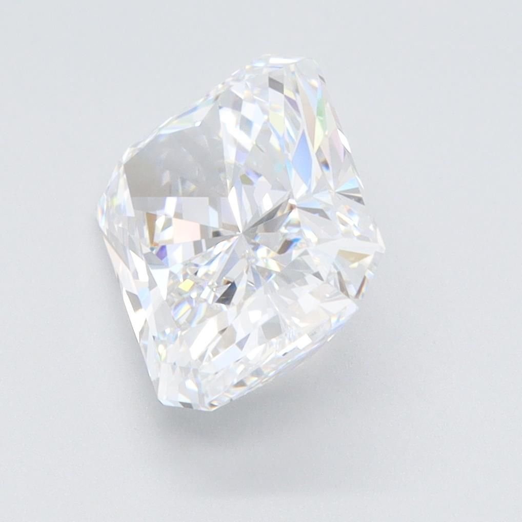 3.14ct D VVS2 Rare Carat Ideal Cut Radiant Lab Grown Diamond