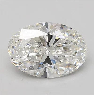 3.00ct D VS1 Rare Carat Ideal Cut Oval Lab Grown Diamond