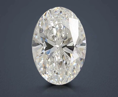 3.00ct D VS1 Rare Carat Ideal Cut Oval Lab Grown Diamond