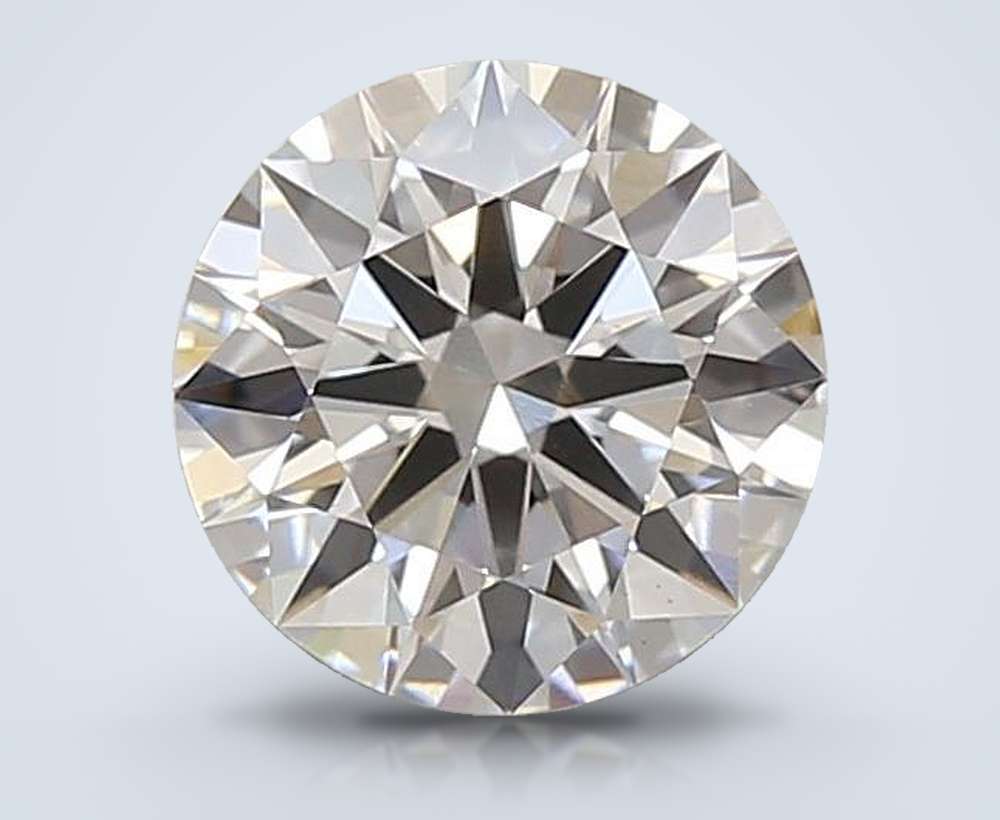 1.39ct D VS1 Rare Carat Ideal Cut Round Lab Grown Diamond