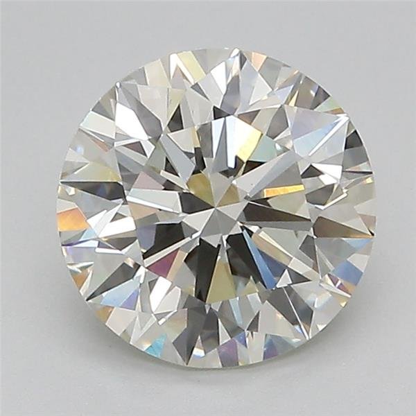 2.22ct J VS1 Rare Carat Ideal Cut Round Lab Grown Diamond