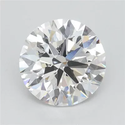 3.01ct F VVS2 Rare Carat Ideal Cut Round Lab Grown Diamond