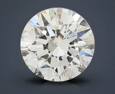 3.03ct K VS2 Rare Carat Ideal Cut Round Diamond