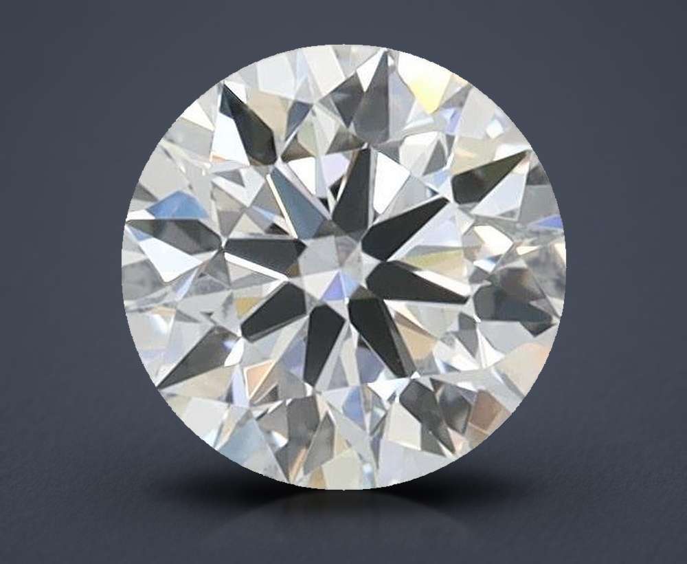 0.51ct D FL Rare Carat Ideal Cut Round Lab Grown Diamond
