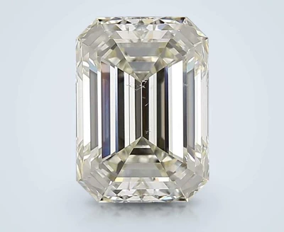 2.71ct J SI1 Rare Carat Ideal Cut Emerald Diamond