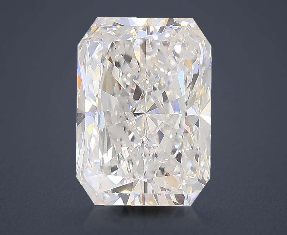 2.04ct E VS1 Rare Carat Ideal Cut Radiant Lab Grown Diamond