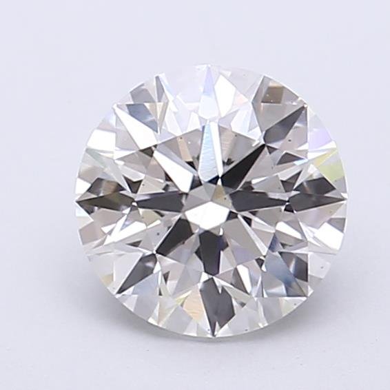 1.24ct F VS2 Rare Carat Ideal Cut Round Lab Grown Diamond