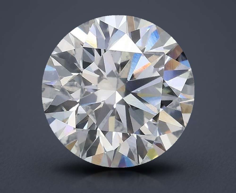 2.10ct E VVS2 Rare Carat Ideal Cut Round Lab Grown Diamond