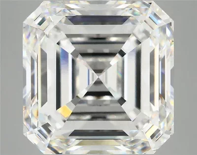 10.92ct F VS1 Excellent Cut Asscher Lab Grown Diamond