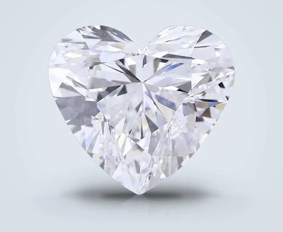 10.06ct E VVS2 Rare Carat Ideal Cut Heart Lab Grown Diamond