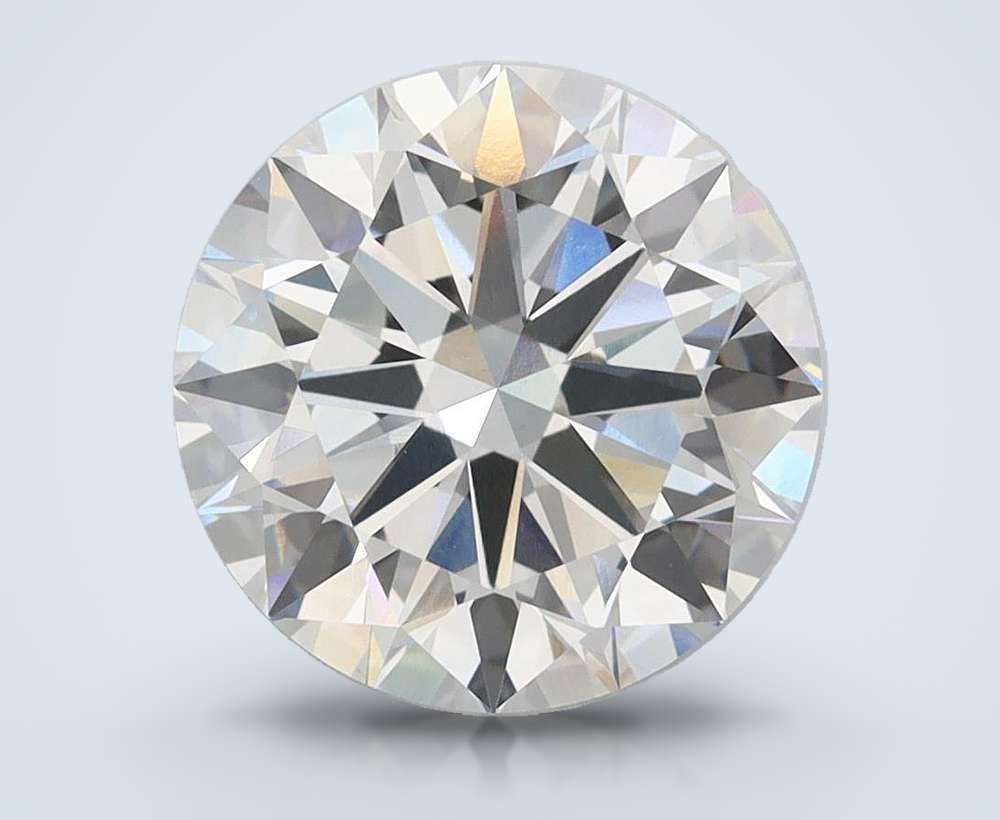 3.50ct F VVS2 Excellent Cut Round Lab Grown Diamond