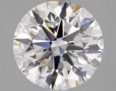 2.87ct E SI1 Rare Carat Ideal Cut Round Lab Grown Diamond