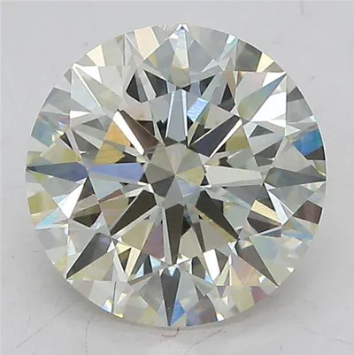 3.16ct J VS1 Rare Carat Ideal Cut Round Lab Grown Diamond