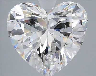 8.06ct F VS1 Rare Carat Ideal Cut Heart Lab Grown Diamond