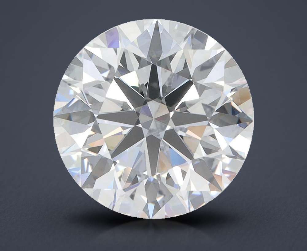 5.64ct D VVS1 Rare Carat Ideal Cut Round Lab Grown Diamond