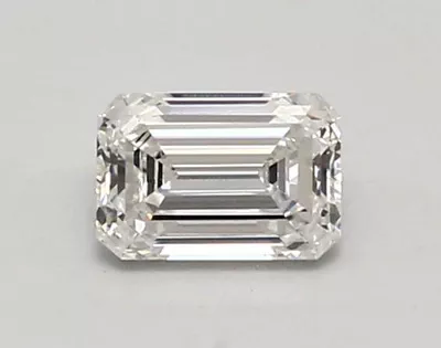 0.81ct D VVS2 Rare Carat Ideal Cut Emerald Lab Grown Diamond