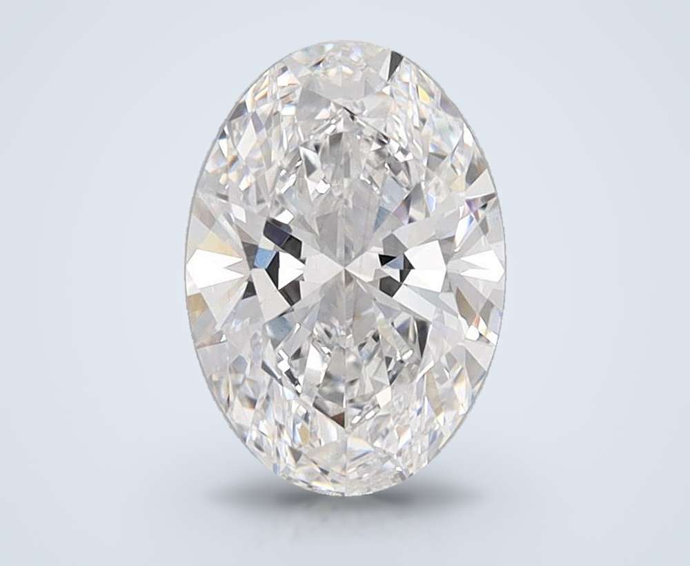 1.26ct E VS1 Rare Carat Ideal Cut Oval Lab Grown Diamond