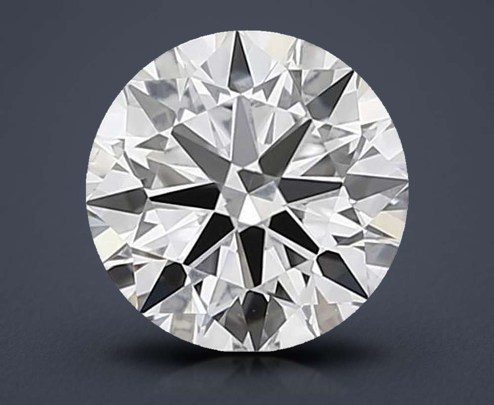 1.28ct F IF Rare Carat Ideal Cut Round Lab Grown Diamond