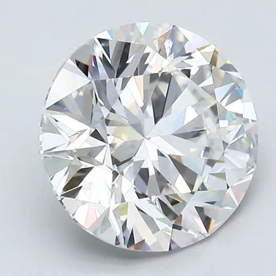 3.51ct G SI1 Rare Carat Ideal Cut Round Diamond