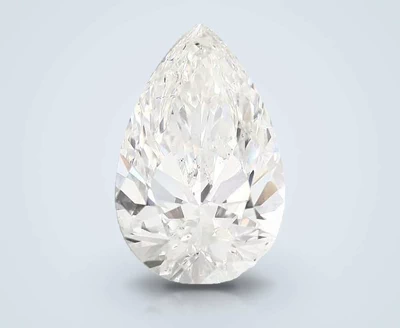 3.56ct H SI1 Rare Carat Ideal Cut Pear Diamond