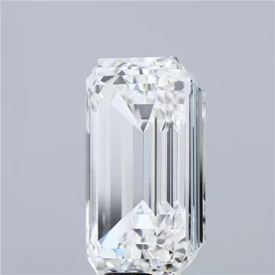 18.07ct G VVS2 Very Good Cut Emerald Lab Grown Diamond