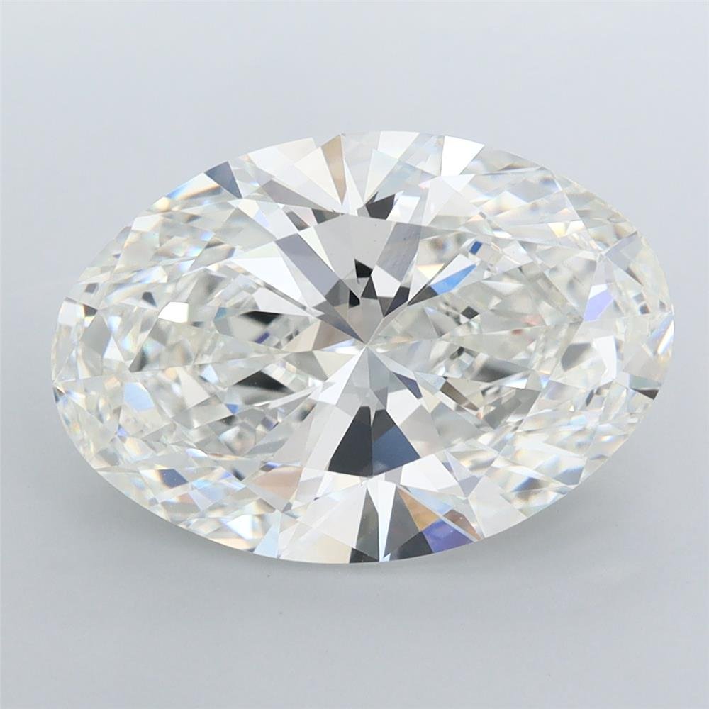6.00ct F VVS2 Rare Carat Ideal Cut Oval Lab Grown Diamond