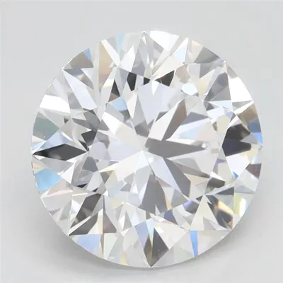 3.31ct D IF Rare Carat Ideal Cut Round Lab Grown Diamond