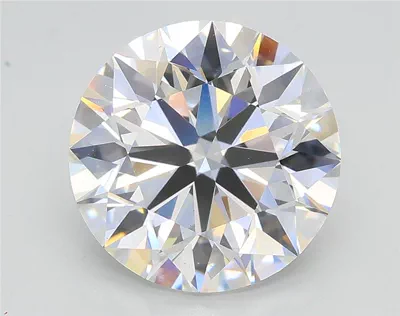 3.01ct E VS1 Excellent Cut Round Lab Grown Diamond