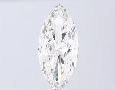 5.01ct F VS1 Rare Carat Ideal Cut Marquise Lab Grown Diamond