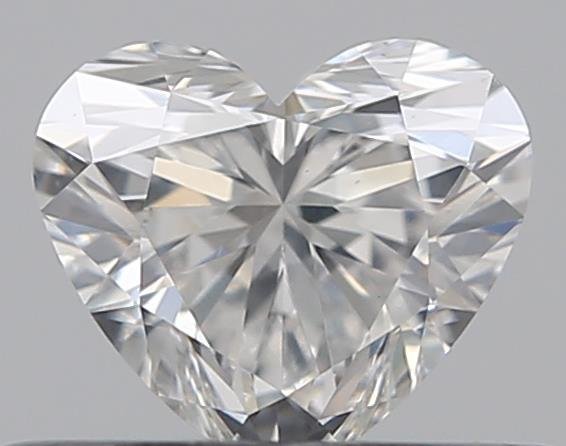 0.36ct E VS2 Rare Carat Ideal Cut Heart Diamond