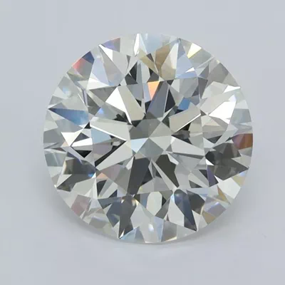 2.24ct E IF Rare Carat Ideal Cut Round Lab Grown Diamond