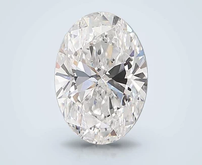 4.07ct D VS1 Rare Carat Ideal Cut Oval Lab Grown Diamond