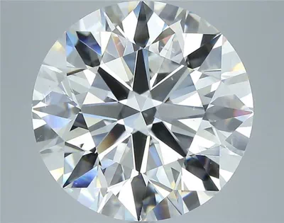 7.52ct E SI1 Rare Carat Ideal Cut Round Diamond