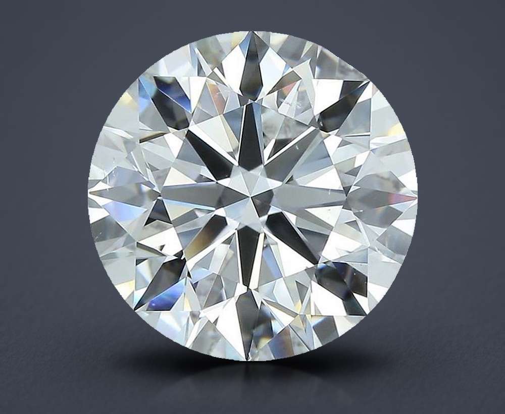 7.52ct E SI1 Rare Carat Ideal Cut Round Diamond